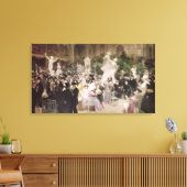 1911年、金フランスの曜日アーティストサロン キャンバスプリント (インサイチュ (リビング))