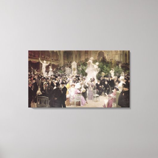 1911年、金フランスの曜日アーティストサロン キャンバスプリント (正面)