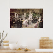 1911年、金フランスの曜日アーティストサロン ポスター (キッチン)