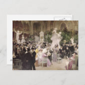 1911年、金フランスの曜日アーティストサロン ポストカード (正面/裏面)