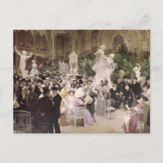 1911年、金フランスの曜日アーティストサロン ポストカード (正面)