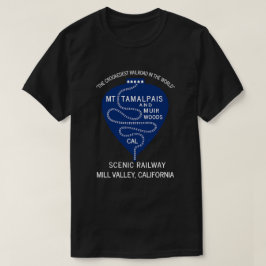 1911年Tシャツ最も背の高い鉄道玉羅針山 Tシャツ
