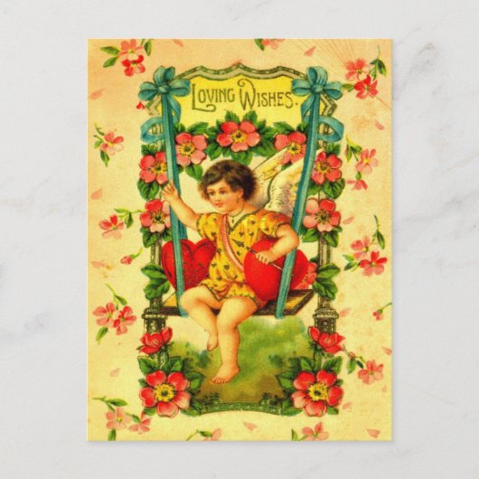 1911愛する願いバレンタイン愛 シーズンポストカード (正面)