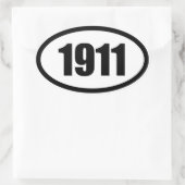 1911 楕円形シール (バッグ)