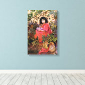 1912おとぎ話ブックアートマ恋しく思フェットキャンバスプリント キャンバスプリント (インサイチュ (ウッドフロア))