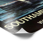 1912タイタニックホワイトスターラインヴィンテージ フォトプリント            (角)