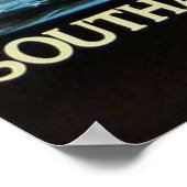 1912タイタニックホワイトスターラインヴィンテージ ポスター (角)