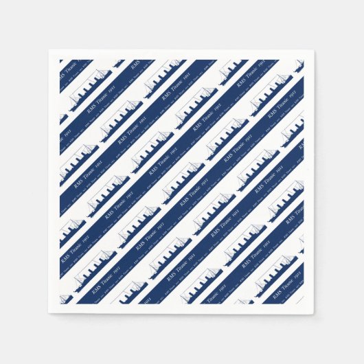 1912チタン3 スタンダードカクテルナプキン (正面)