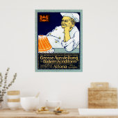 1912ベーカリー+菓子展 ポスター (キッチン)