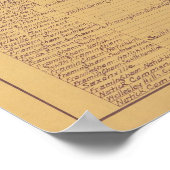 1912ボストン・アンド・ワーチェスター通り鉄道沿線地図 ポスター (角)