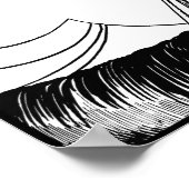 1912ロデオカウボーイカントリー西アート ポスター (角)