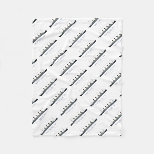 1912巨大な1 フリースブランケット (正面)