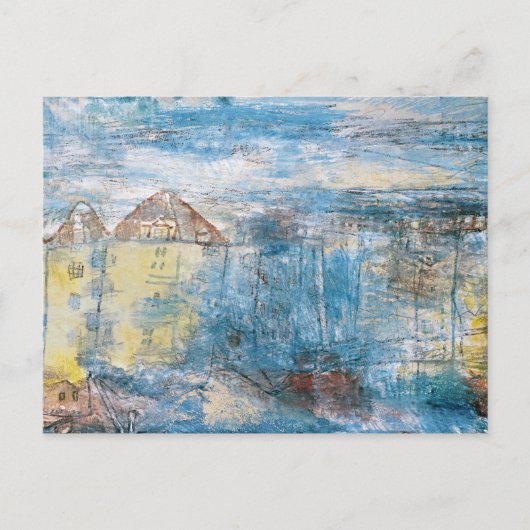 1912年にポール・クレーが広場を見て ポストカード (正面)