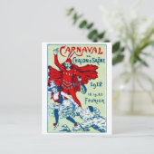 1912年のフランスのカルナバル ポストカード (スタンド正面)