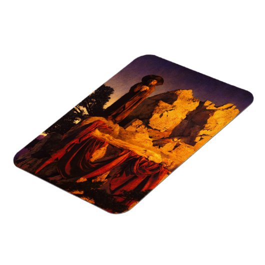 1912年の白雪姫の物語より マグネット (左側)