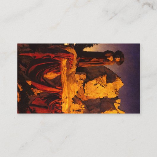 1912年の白雪姫の物語より 名刺 (正面)