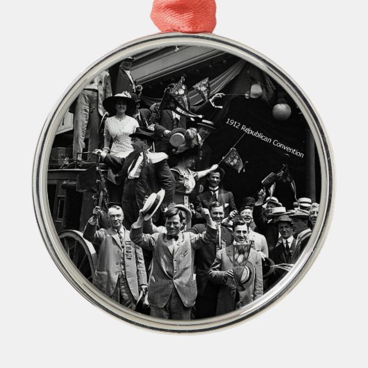 1912年シカゴ共和党全国大会(IL) メタルオーナメント (正面)