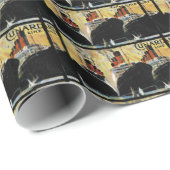 1912年港内タイタニック船 ラッピングペーパー (ロールコーナー)