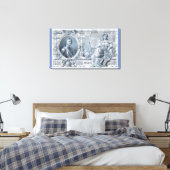 1912年頃のツァリストロシア500ルーブル法案 キャンバスプリント (インサイチュ (寝室))
