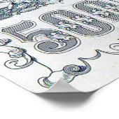 1912年頃のツァリストロシア500ルーブル法案 ポスター (角)