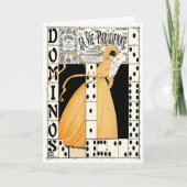 1912年! "DOMINOS~EXPECT予想外" カード (正面)