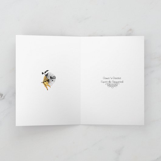 1912年! "DOMINOS~EXPECT予想外" カード (内部)