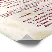 1912年TITANICによる貨物呼び出し ポスター (角)