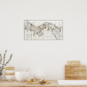 1912 Map of Panama ポスター (キッチン)