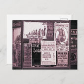1912 Store Window Vaudeville Pro-Union Manicure ポストカード (正面/裏面)
