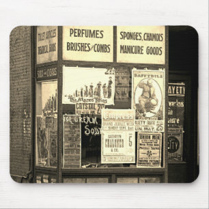 1912 Store Window Vaudeville Pro-Union Manicure マウスパッド