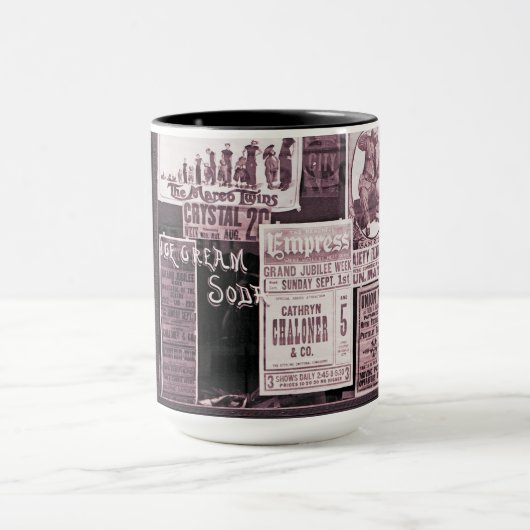 1912 Store Window Vaudeville Pro-Union Manicure マグカップ (中央)