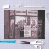 1912 Store Window Vaudeville Pro-Union Manicure 薄葉紙 (クラフト)