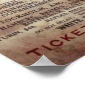 1912 TITANIC - QUEEN of the OCEAN ポスター (角)