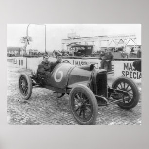 1913レースカー ポスター