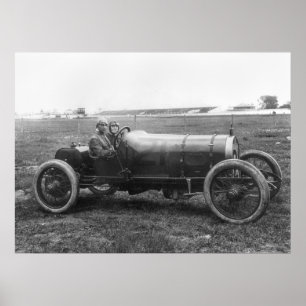 1913レースカー ポスター