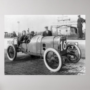 1913レースカー ポスター