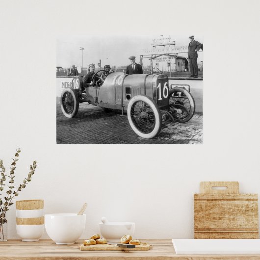 1913レースカー ポスター (キッチン)