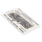 1913ロビンソン「(昆虫)オオカバマダラ、モナーク」モーター消防車フレキシブル マグネット (右側)