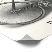 1913ヴィンテージアルビオン自転車アドアートポスター ポスター (角)