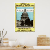 1913女性への投票 ポスター (キッチン)