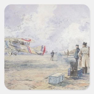 1913年に離陸した飛行機 スクエアシール
