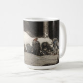 1913年のクリスマスの夜、ジョン·バウアー コーヒーマグカップ (正面右)