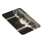 1913年のクリスマスの夜、ジョン・バウアー マグネット (右側)