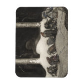 1913年のクリスマスの夜、ジョン・バウアー マグネット (縦)