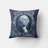 1913年のニューヨークのPhilatelic展示物 クッション (裏面)