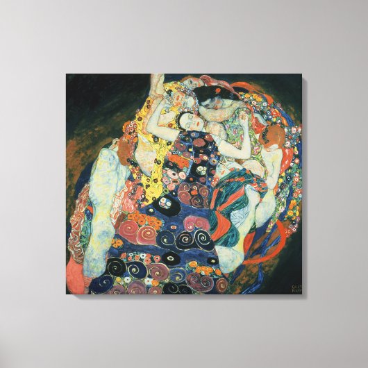 1913年のメイド(キャンバス上油) キャンバスプリント (正面)