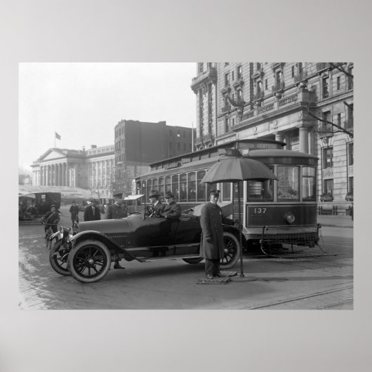 1913年の交通警察 ポスター (正面)