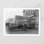 1913年の交通警察 ポストカード (正面)