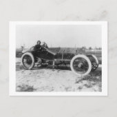 1913年の初期のレースカー ポストカード (正面)