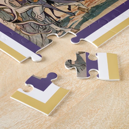 1913年の参政権パレード,女性の投票 ジグソーパズル (側面)